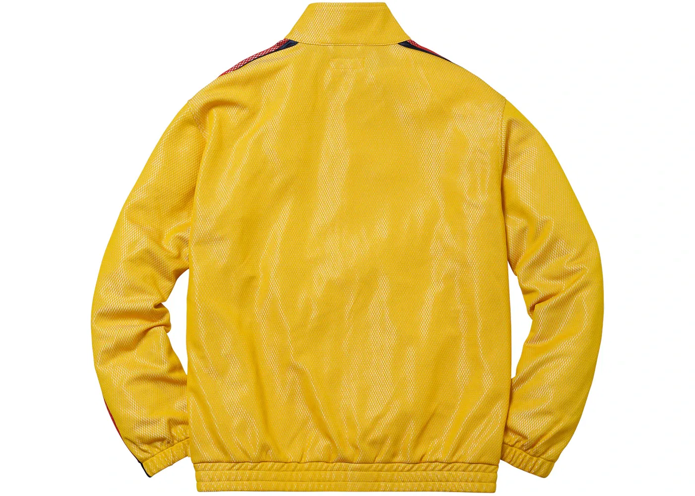 Мужская куртка из сетки Supreme Bonded Mesh Track Jacket, Gold — фото 2