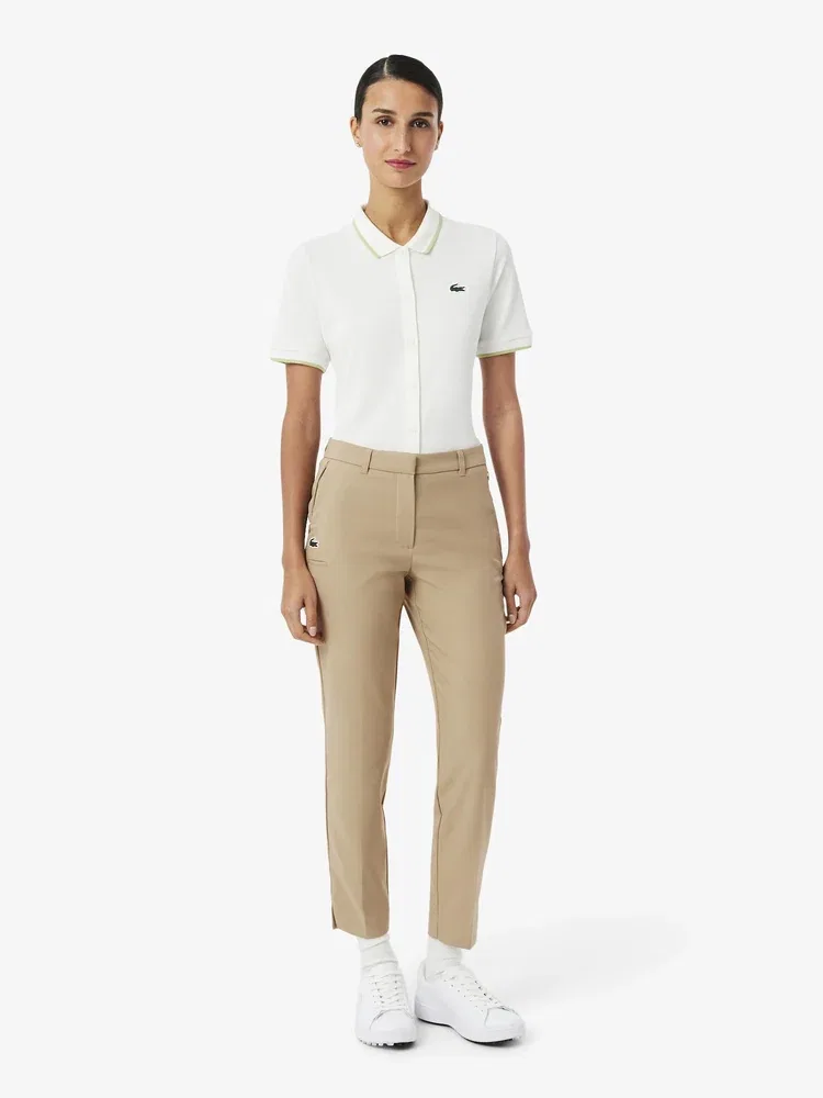 Брюки LACOSTE Beige с разрезом