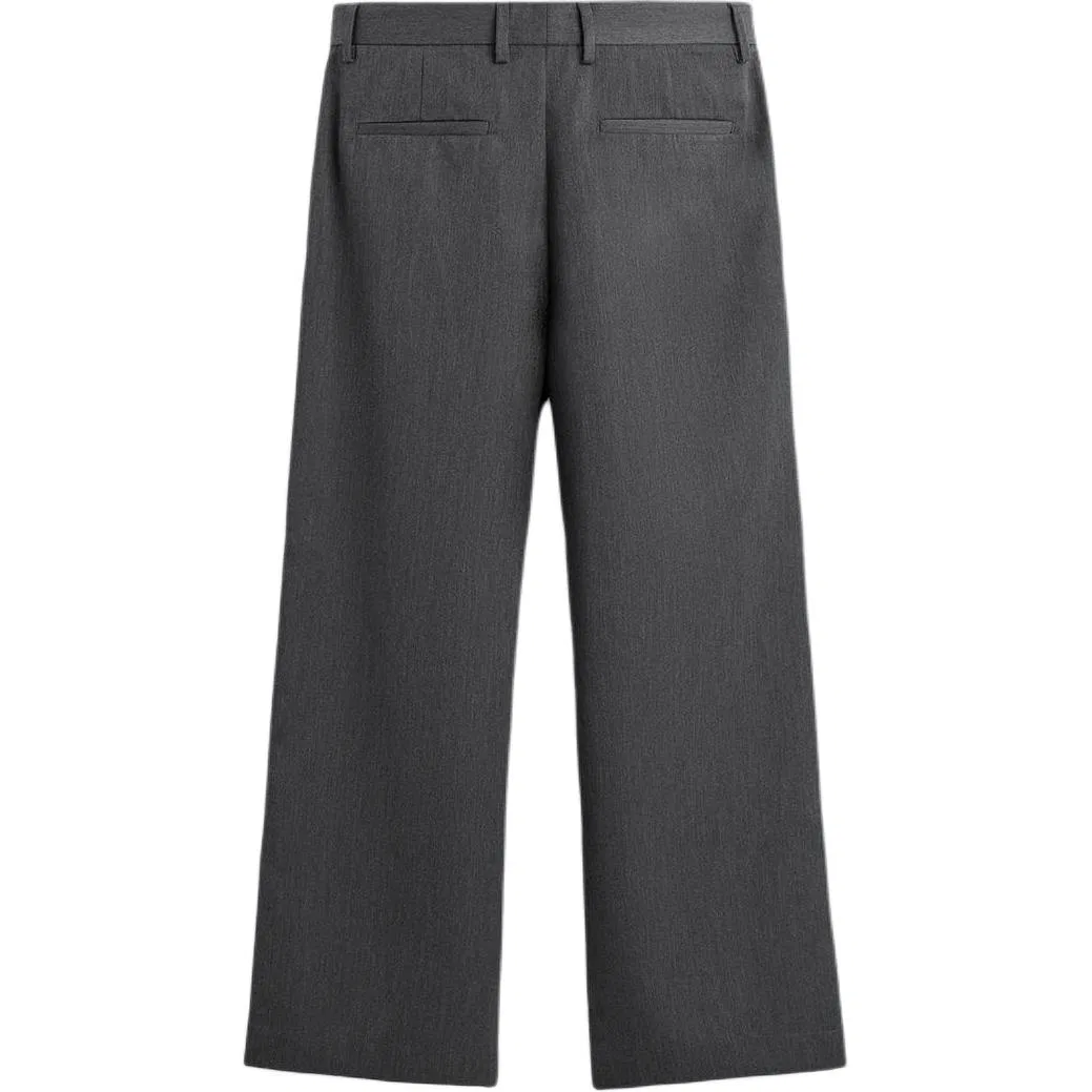Мужские брюки свободного кроя Medium Gray ZARA, Medium Gray — фото 3