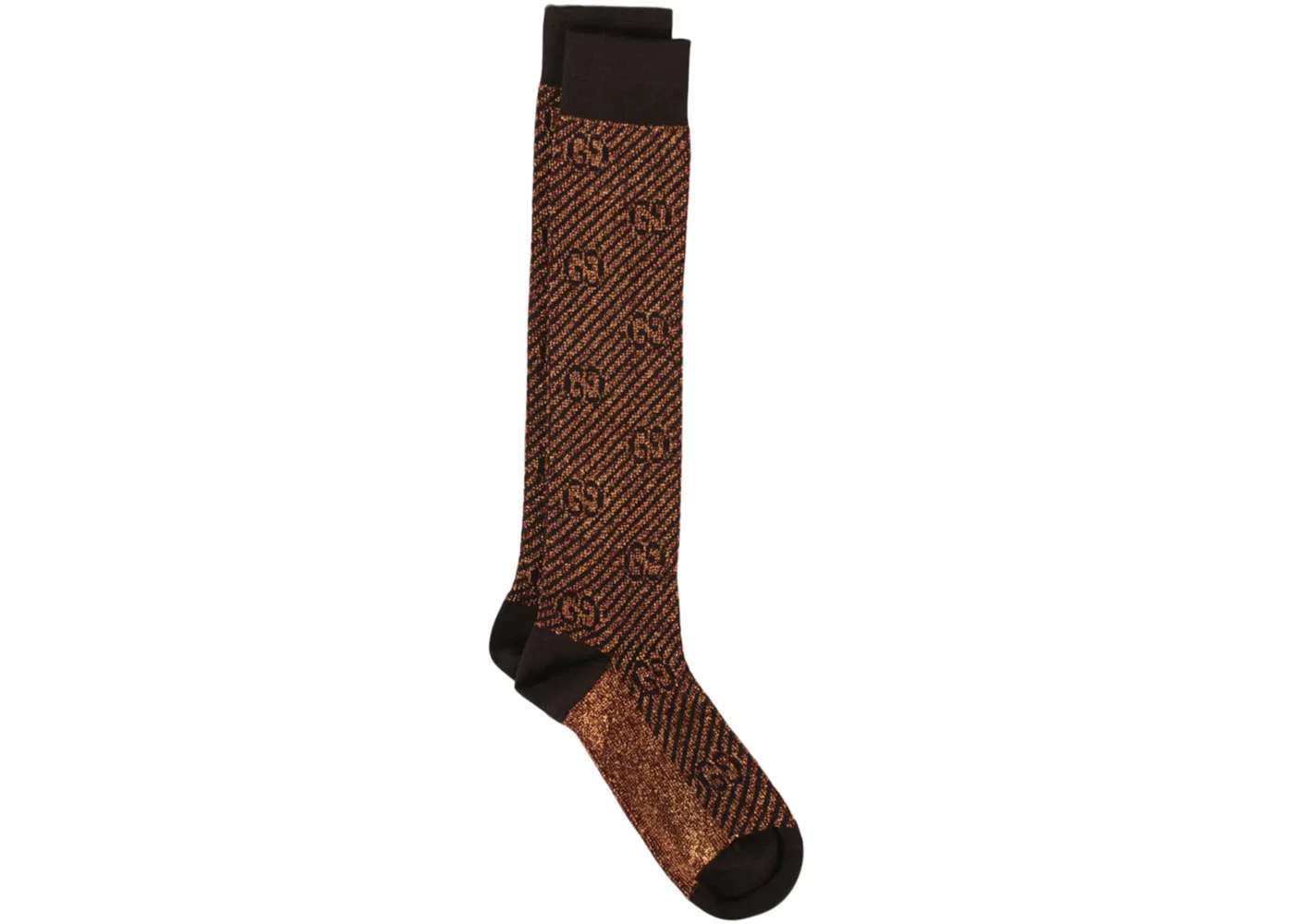Женские носки Metallic Socks Gucci, Brown