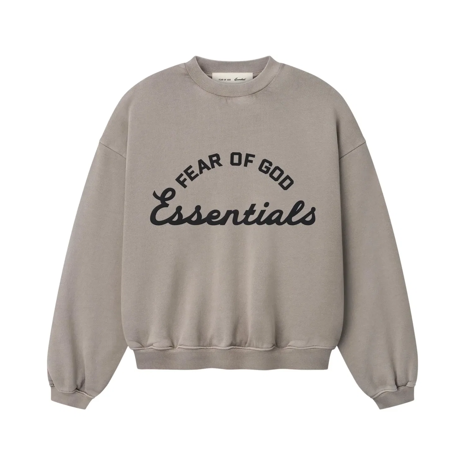 Свитшот Fear of God Essentials 90s Crewneck, серый