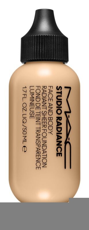 

Легкая основа для лица и тела MAC Cosmetics Studio Radiance Face and Body Radiant Sheer Foundation, оттенок C1 50 мл