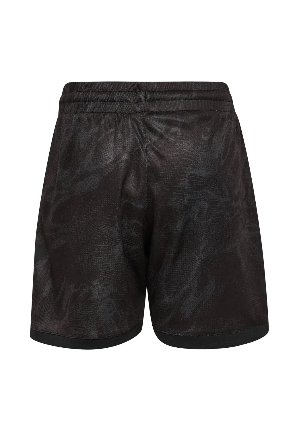 Детские спортивные шорты Hmlblaze club26 с графическим принтом, унисекс Hummel, Black Asphalt — фото 2
