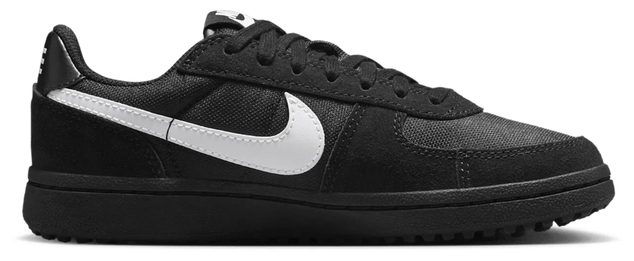 Кроссовки для мальчиков Field General Nike, черный/белый
