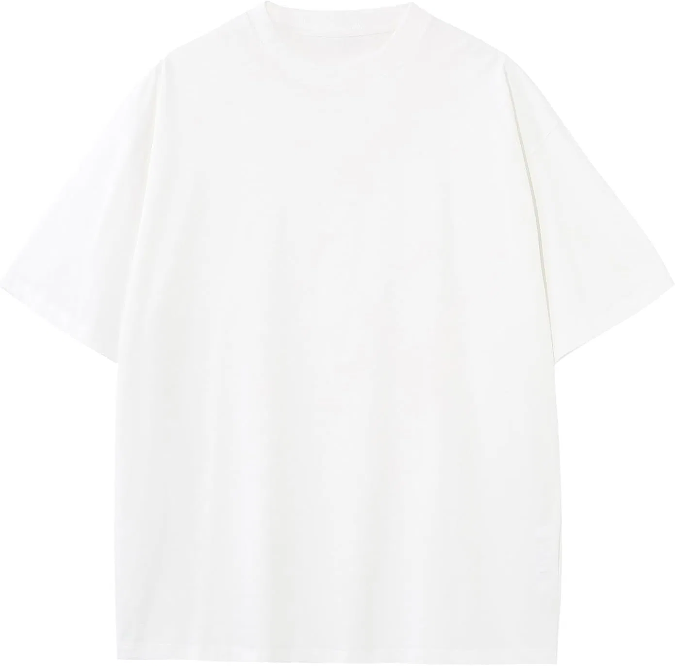 Мужская оверсайз футболка с круглым вырезом Athletic Fit, White — фото 3