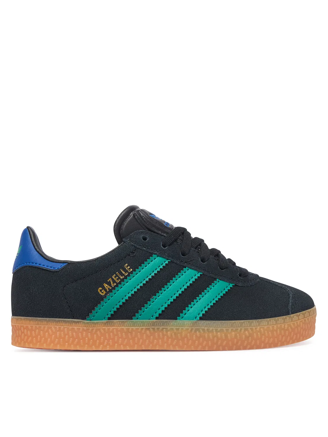 Кроссовки для мальчика Gazelle Paris Adidas, черный