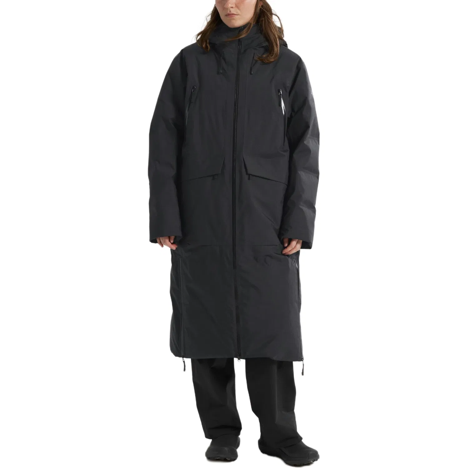 Женская пуховая куртка с наполнителем Arcteryx, Black — фото 4