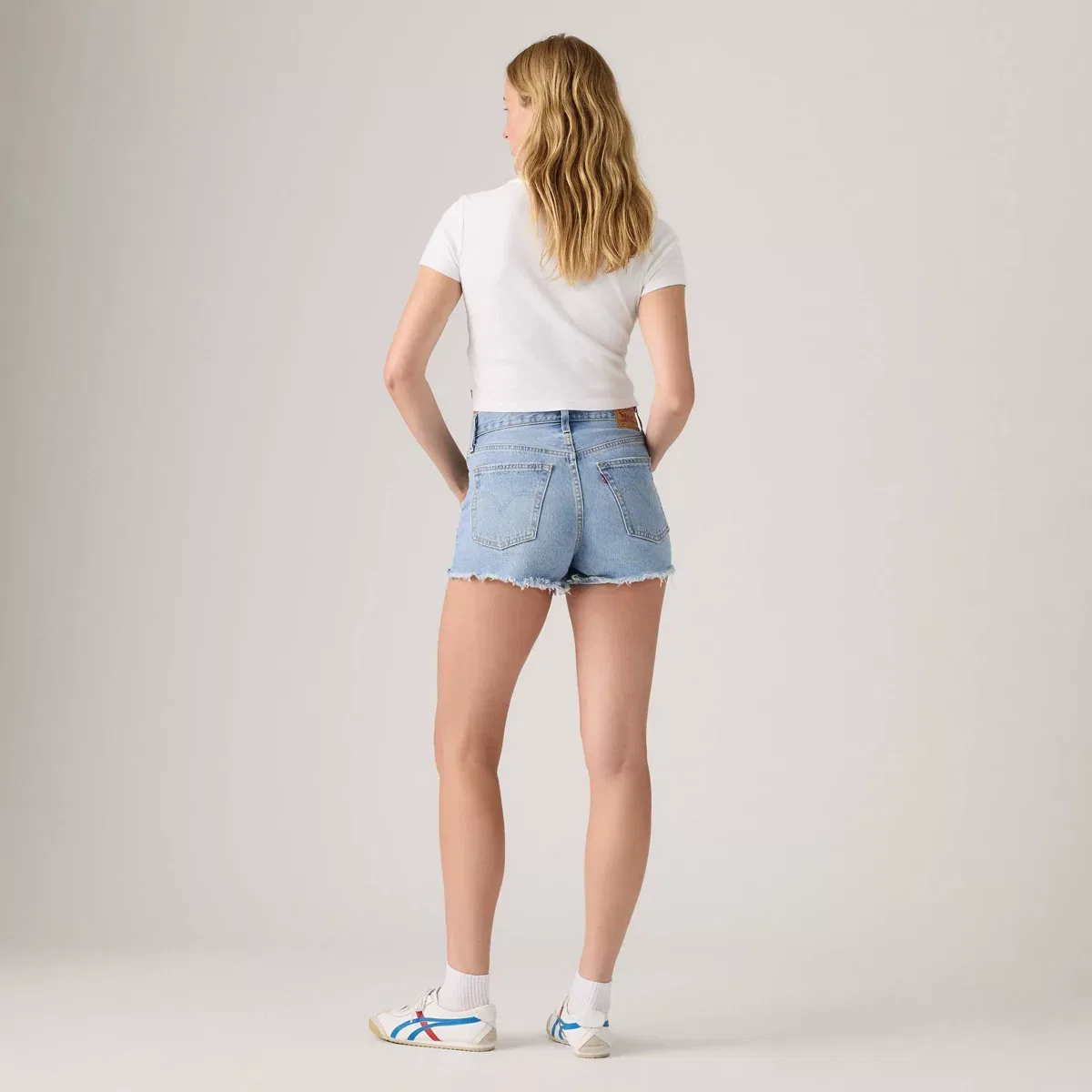 Женские шорты джинсовые с высокой посадкой 501 Original Fit High-Rise Levi's, Quiet Riot — фото 3