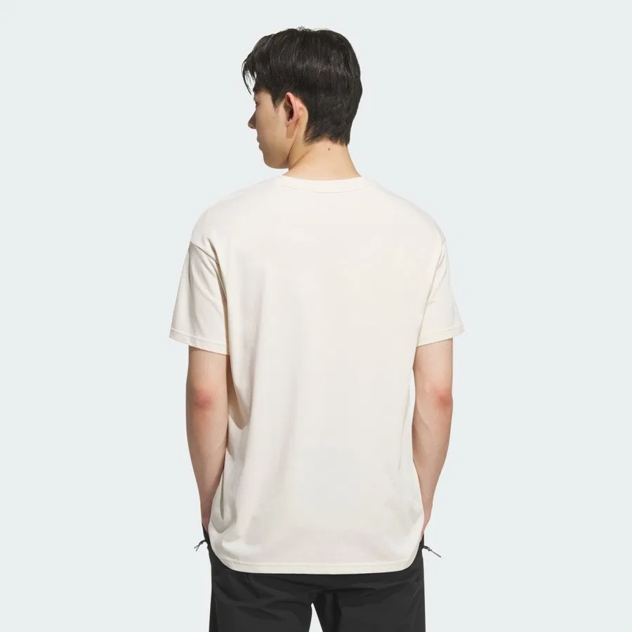 Футболка спортивная с принтом Terrex KE7078 Multi Graphic T-Shirt adidas, Белый — фото 2