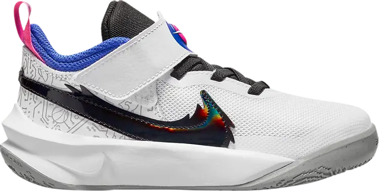 

Кроссовки Nike Space Jam x Team Hustle D10 SE PS 'Computer Chip', белый