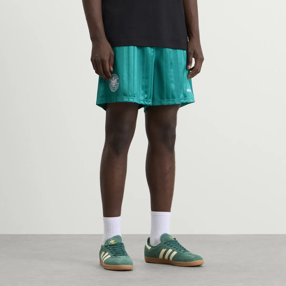Шорты с принтом DFB EQT Adidas, Equipment Green — фото 2