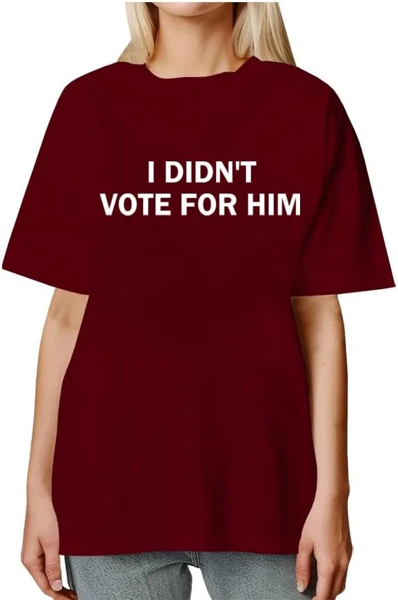 Футболка с принтом Unisex V-Neck, Claret-1