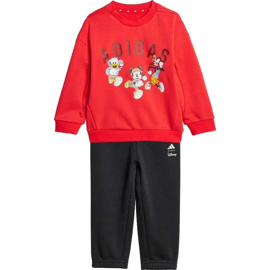 Спортивный комплект Mickey Mouse с брюками, adidas Sportswear JN6098 Disney Mickey Mouse Jogger Set, Красный — фото 3
