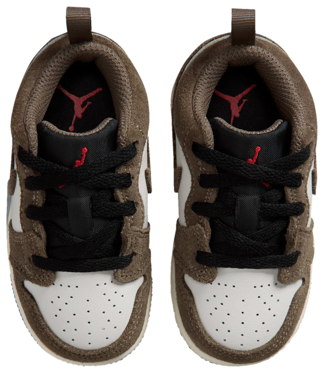 Кроссовки для мальчиков AJ 1 Low Alt Jordan, цвет Brown/Black/White — фото 4