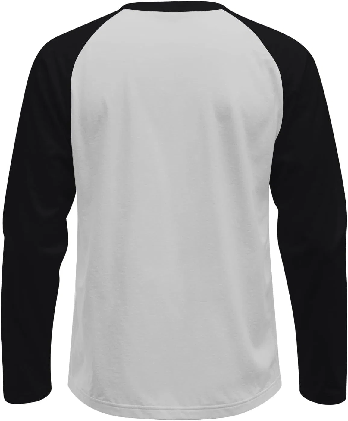 Мужская длинная футболка с круглым вырезом, M-3XL, Black — фото 3