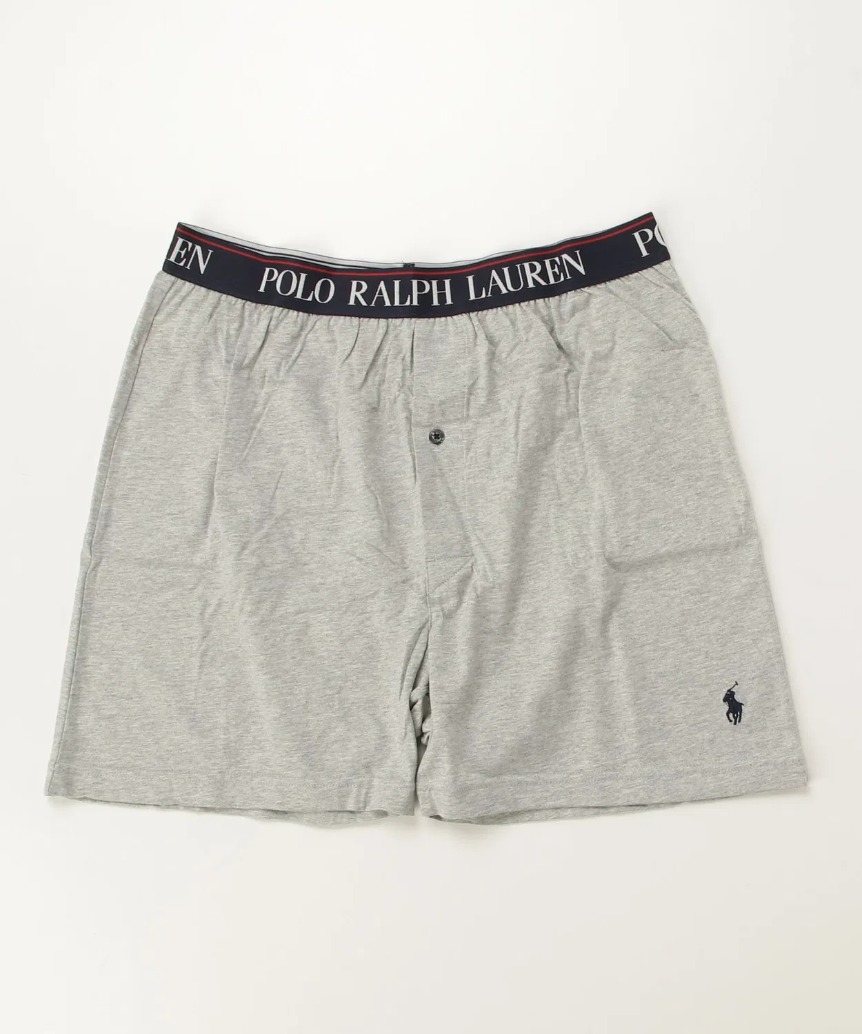 Мужские трусы-боксеры классические POLO RALPH LAUREN, Heather Grey