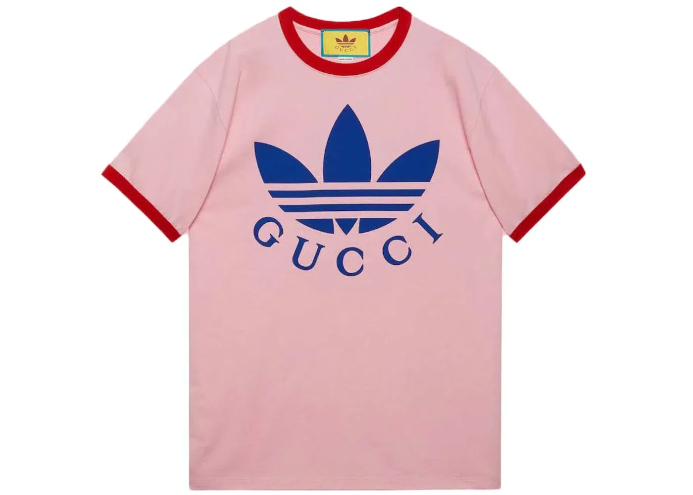 Женская футболка с принтом T-Shirt Gucci, Pink/Red