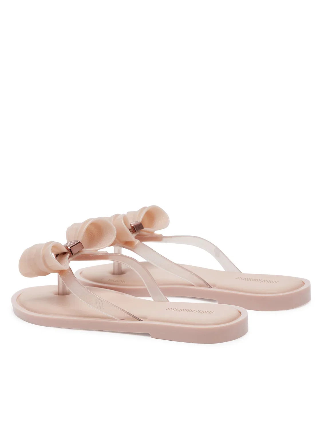 Вьетнамки для девочки Mini Flip Flop Iv Inf Melissa, бежевый — фото 3