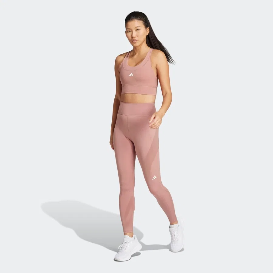 Спортивные леггинсы с длинным рукавом Own The Run adidas, Бежевый — фото 3