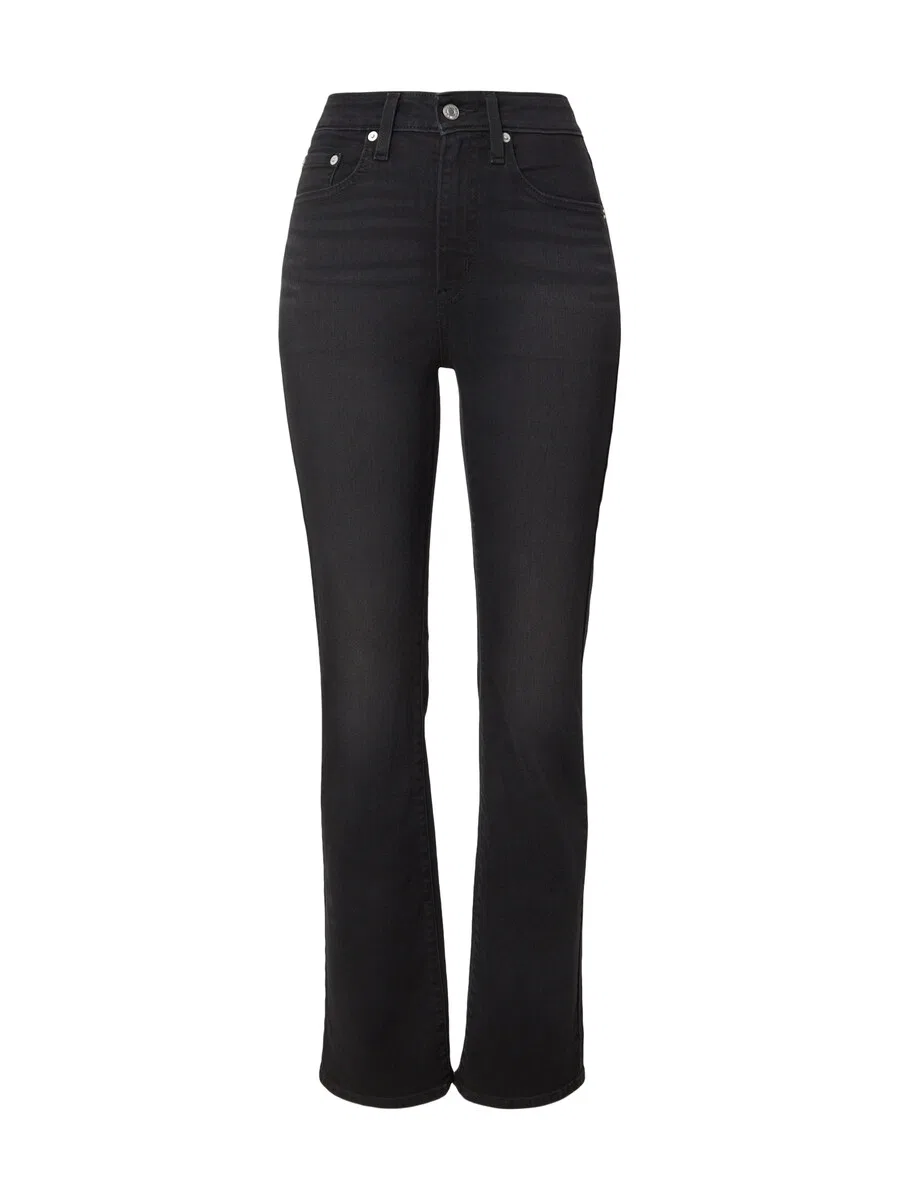 Джинсы LEVI'S Boot cut '725 High Rise Bootcut' черного цвета
