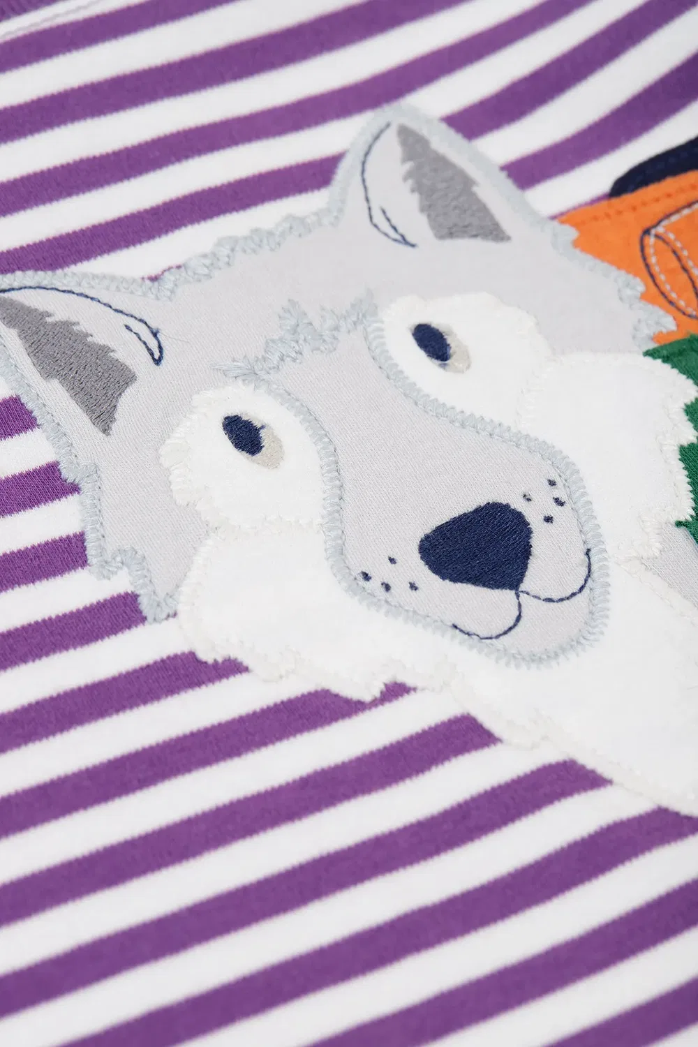 Детский топ Otis circular Frugi, Purple — фото 3