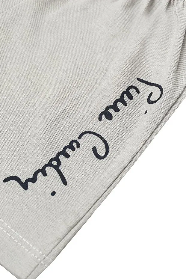 Детские шорты для мальчиков хлопковые Basics Pierre Cardin, Ecru — фото 4
