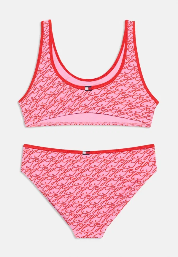 Купальник из нейлона и эластана Tommy Hilfiger, pink, розовый — фото 2