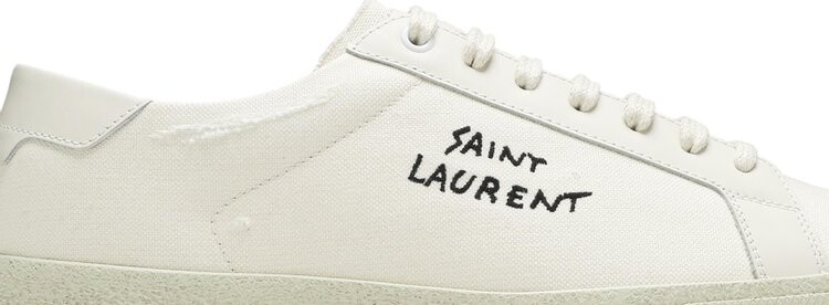 Кроссовки Saint Laurent Court Classic SL-06 Cream, кремовый — фото 2