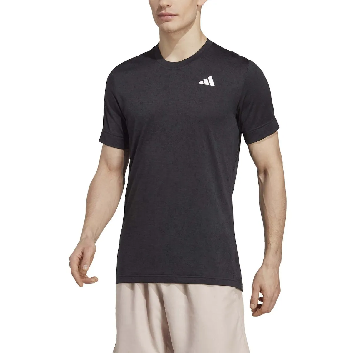 

Мужская теннисная рубашка T FREELIFT 23 Adidas, чёрный