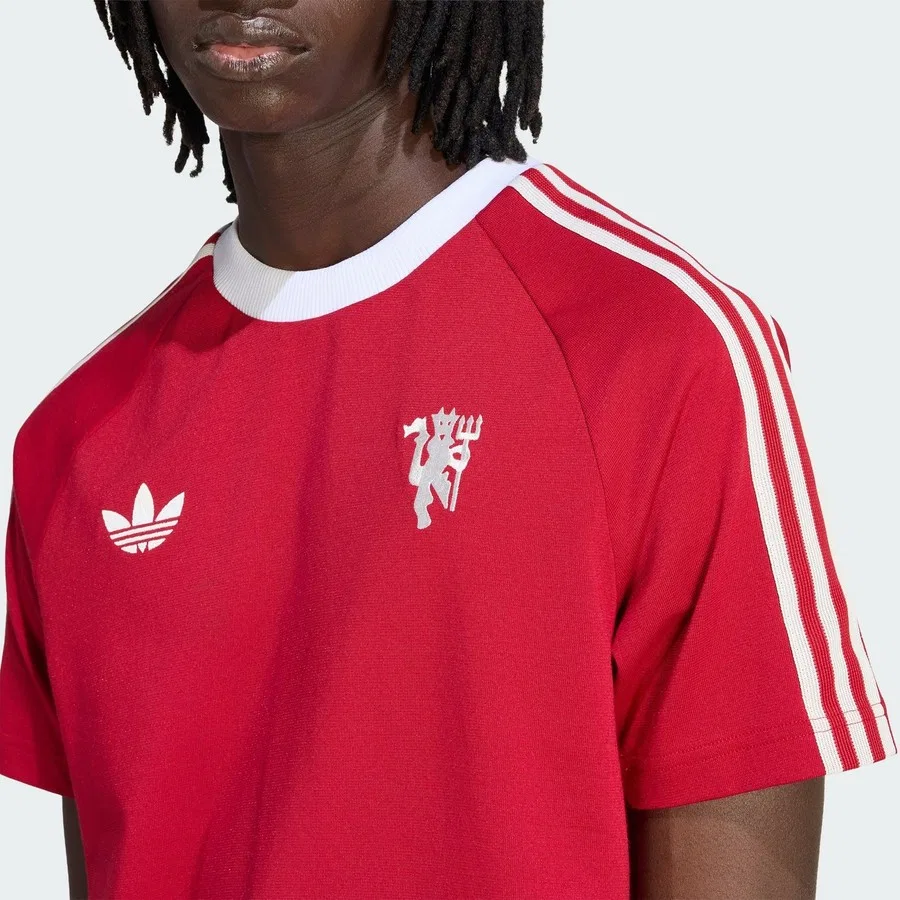 Футболка с принтом Performance JM5562 Manchester United Originals adidas, Красный — фото 4