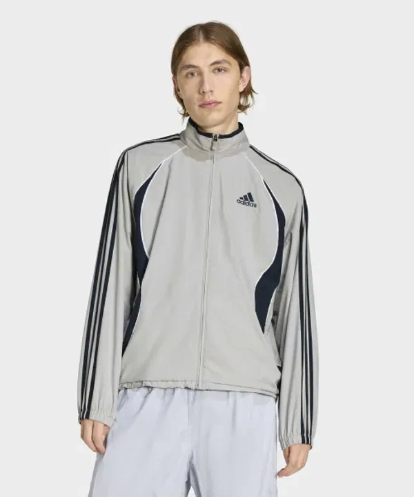 Тренировочная куртка Teamgeist Adicolor, Adidas, серый