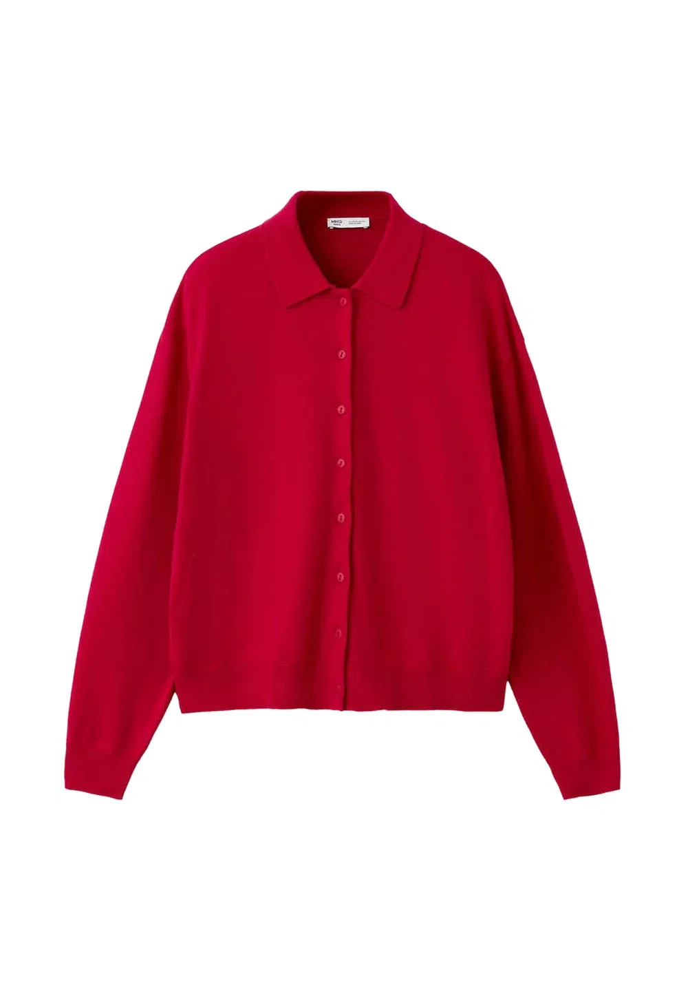 Подростковый - кардиган Mango Kids, Red — фото 4