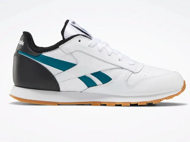 Детские кожаные кроссовки Classic Leather Reebok, Weiß — фото 3