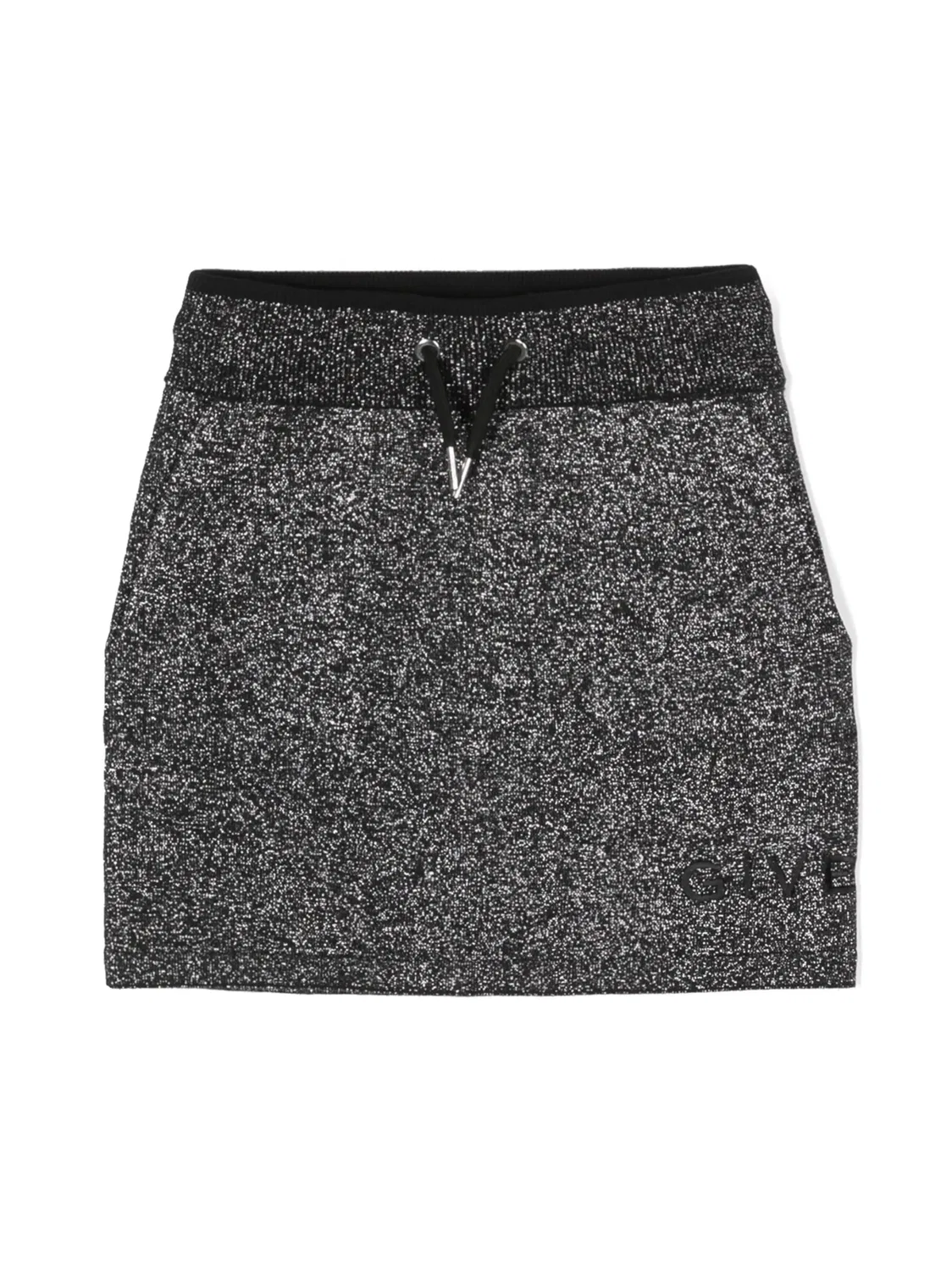 Юбка с пайетками Givenchy, черный