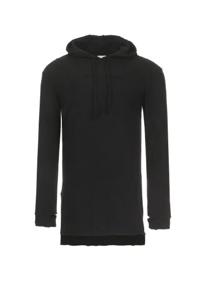 Худи с капюшоном Zara, черный