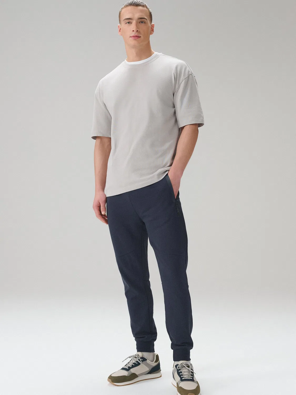 Джоггеры с манжетами, Navy Blue Next