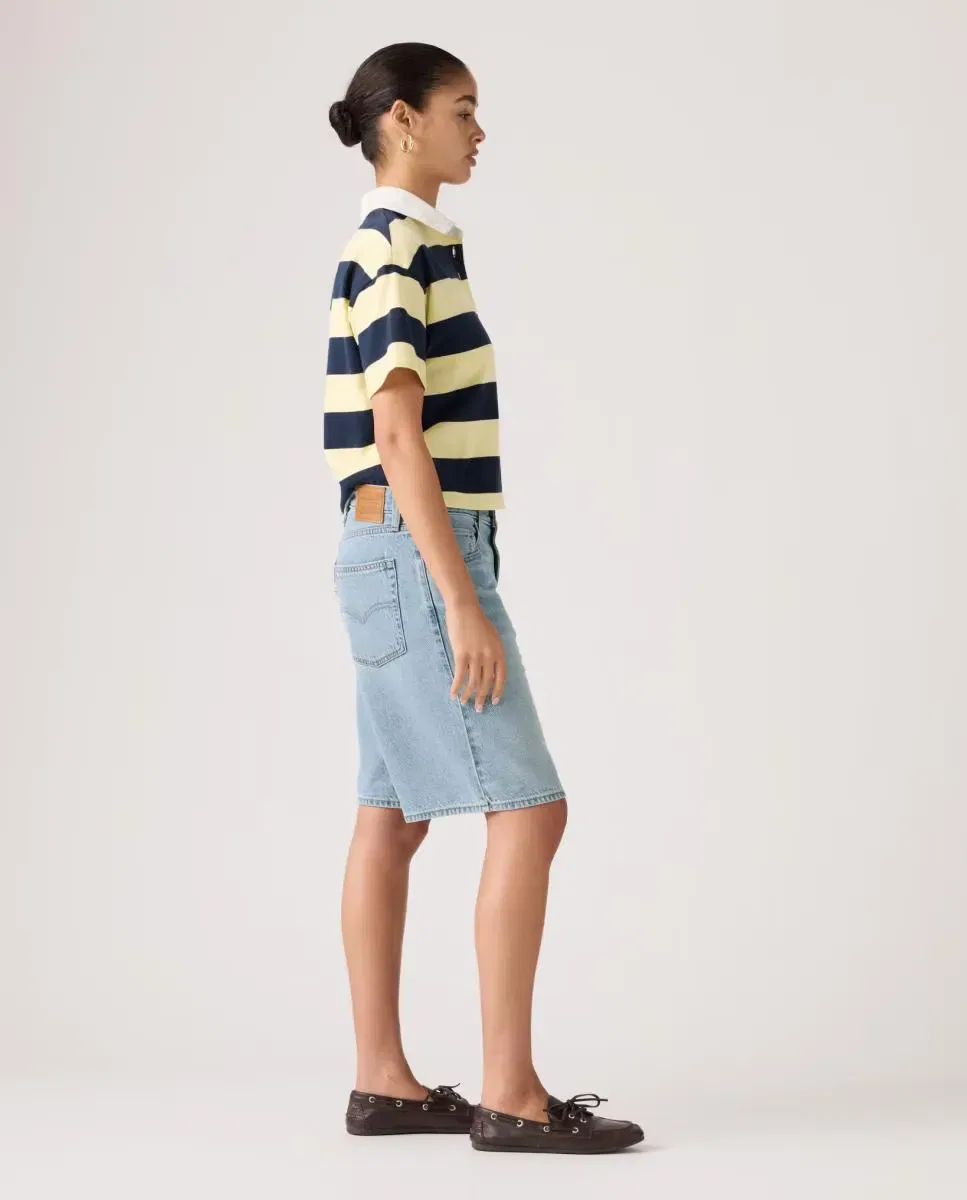 Женские шорты свободного кроя Baggy Dad Jort Levi's, Azul Claro — фото 4