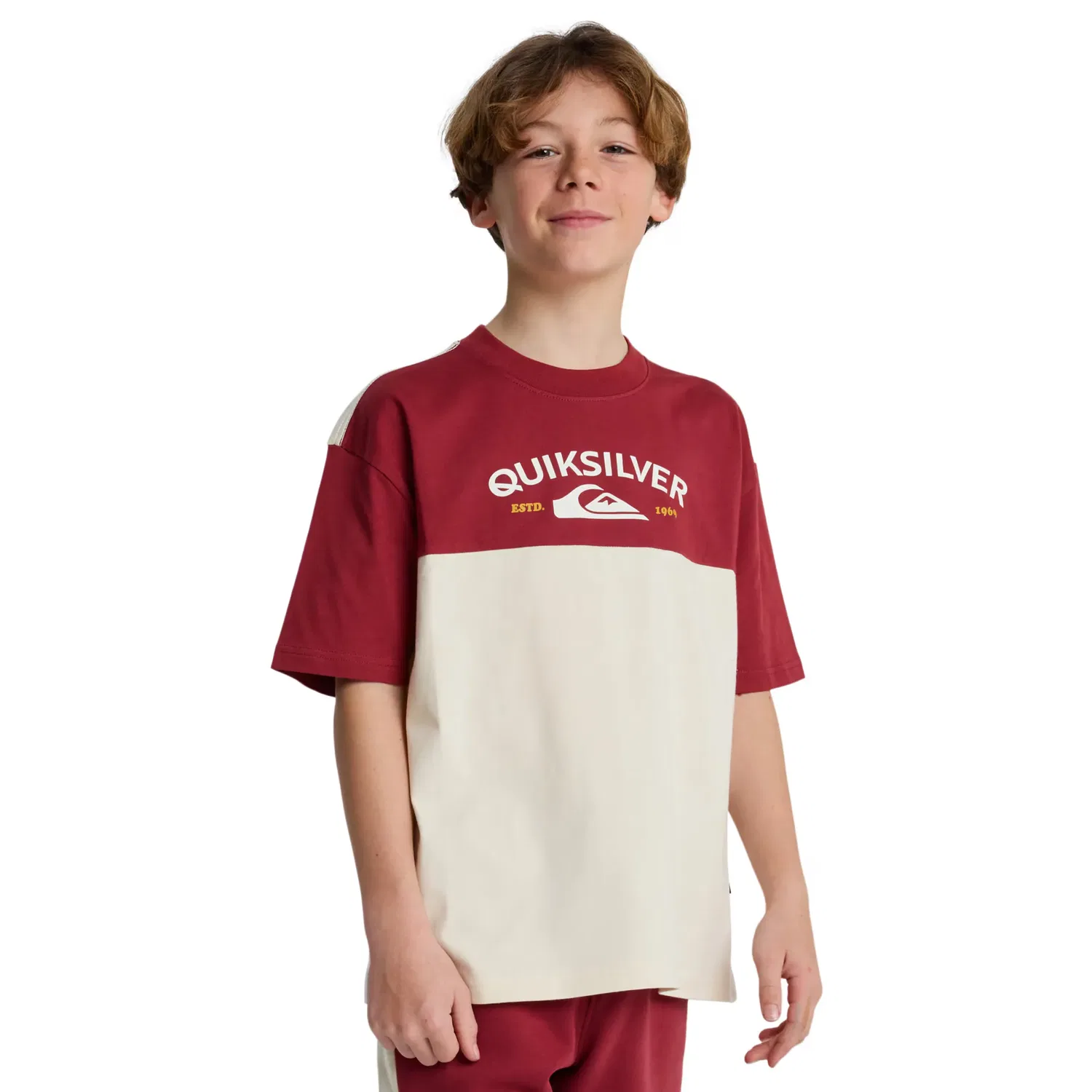 Детская футболка с коротким рукавом Knowledge Aera Quiksilver, Blanco