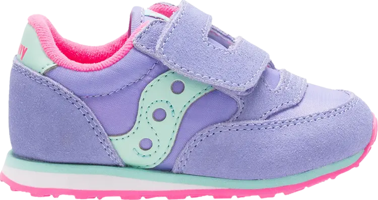 

Кроссовки Saucony Jazz Hook & Loop Big Kid Periwinkle, фиолетовый