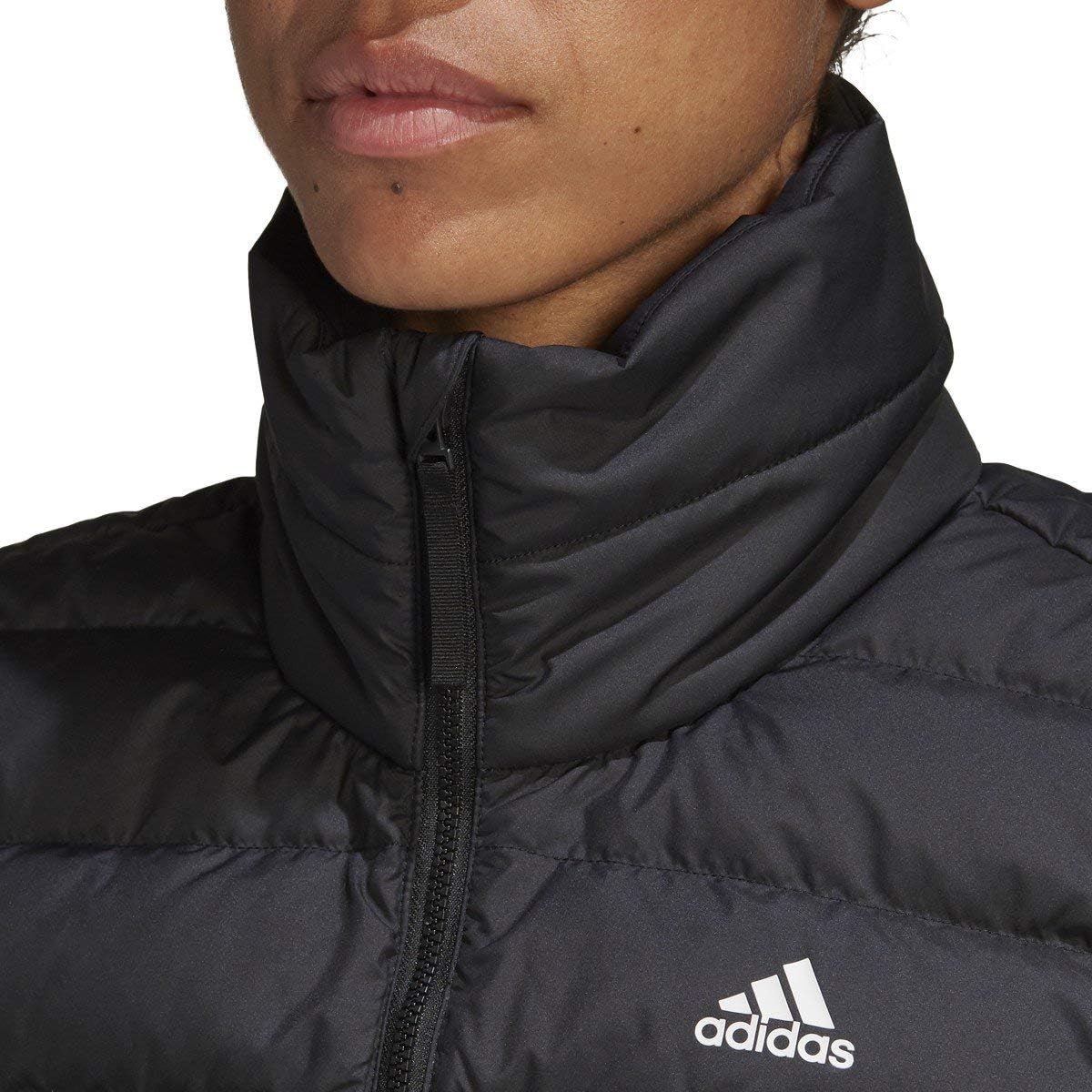 Женский жилет Adidas Todown с высоким воротником, черный — фото 3
