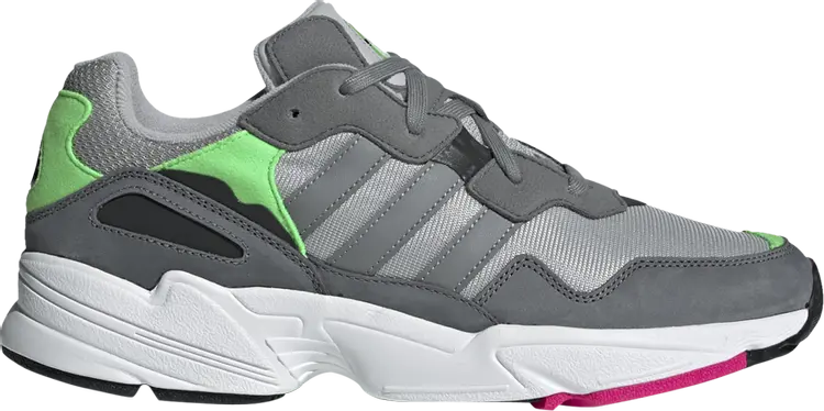 

Кроссовки Adidas Yung-96 'Grey Shock Pink', серый