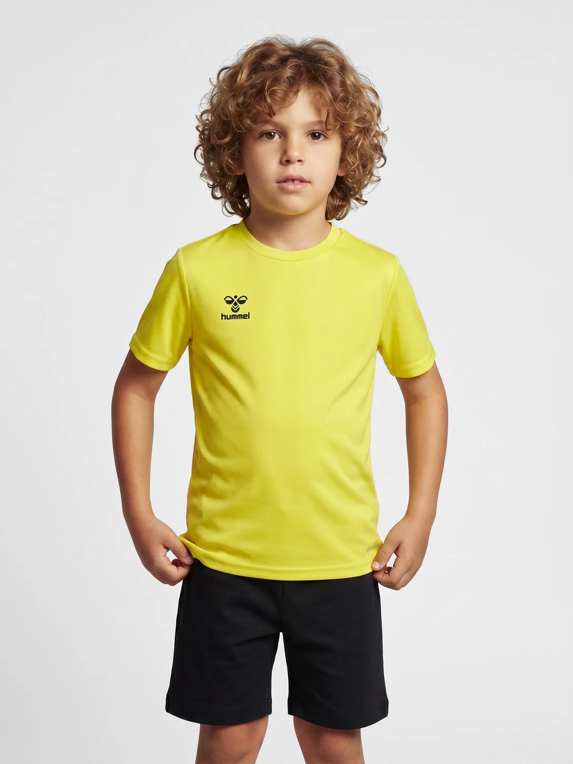 Детская футболка с коротким рукавом Hmlessential Hummel, Sonnengelb