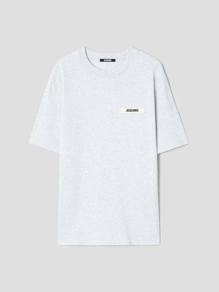 Футболка с логотипом JACQUEMUS, Grey