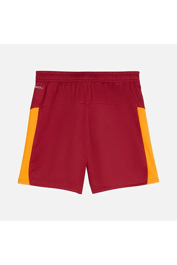 Детские спортивные шорты для девочек Galatasaray Kids Football Shorts Puma, Red — фото 4