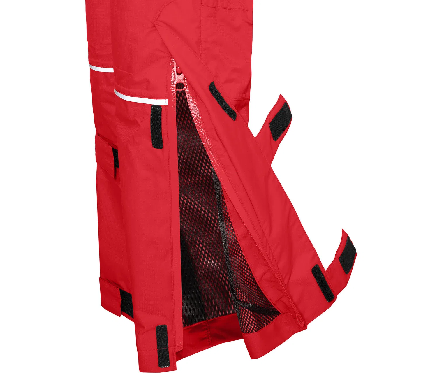 Детские дождевые штаны с эластичным поясом Regenhose Bergson, Rot — фото 4