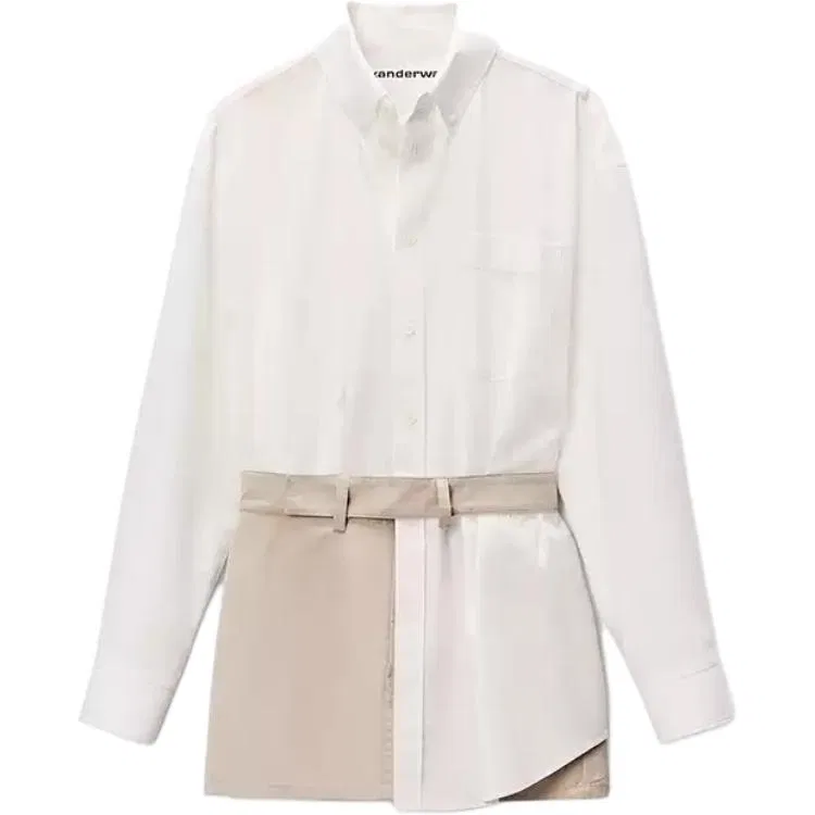 Женское платье с длинным рукавом Alexander Wang, White Rock