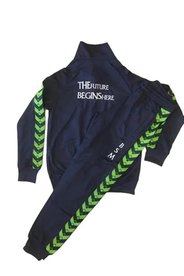 Детский спортивный комплект с молнией Kısmet Sepeti, Navy Blue — фото 2