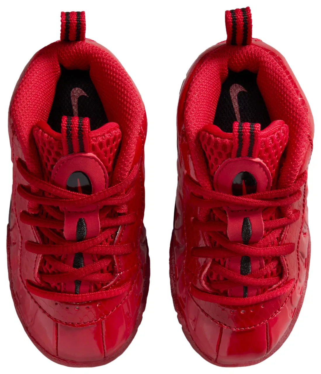 Кроссовки для мальчиков Little Posite Pro Nike, цвет Black/Picante Red — фото 4