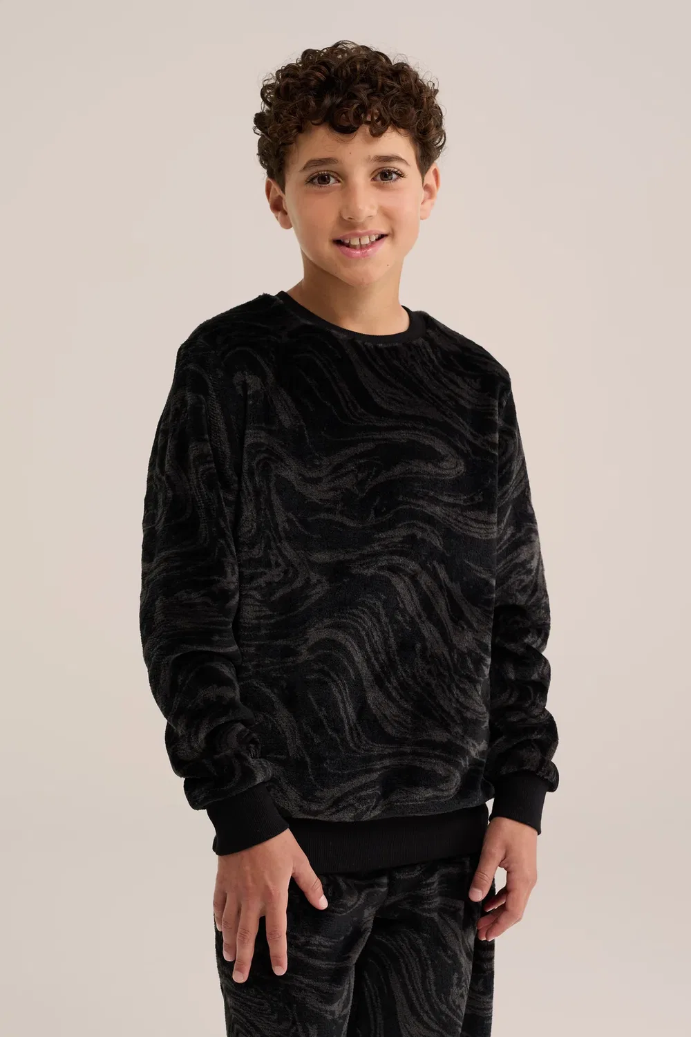 Комплект - пижама We Fashion, Black — фото 3