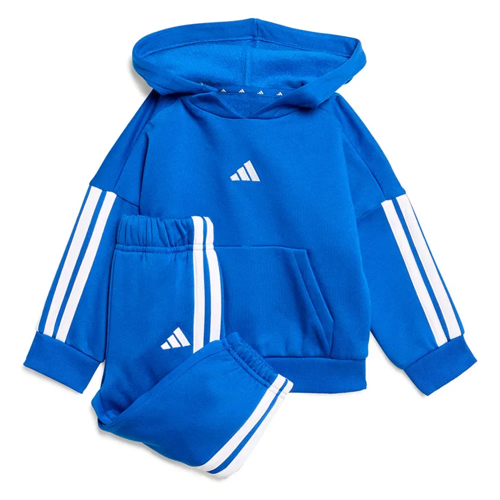 Детский спортивный комплект для девочек с логотипом Adidas, Blue